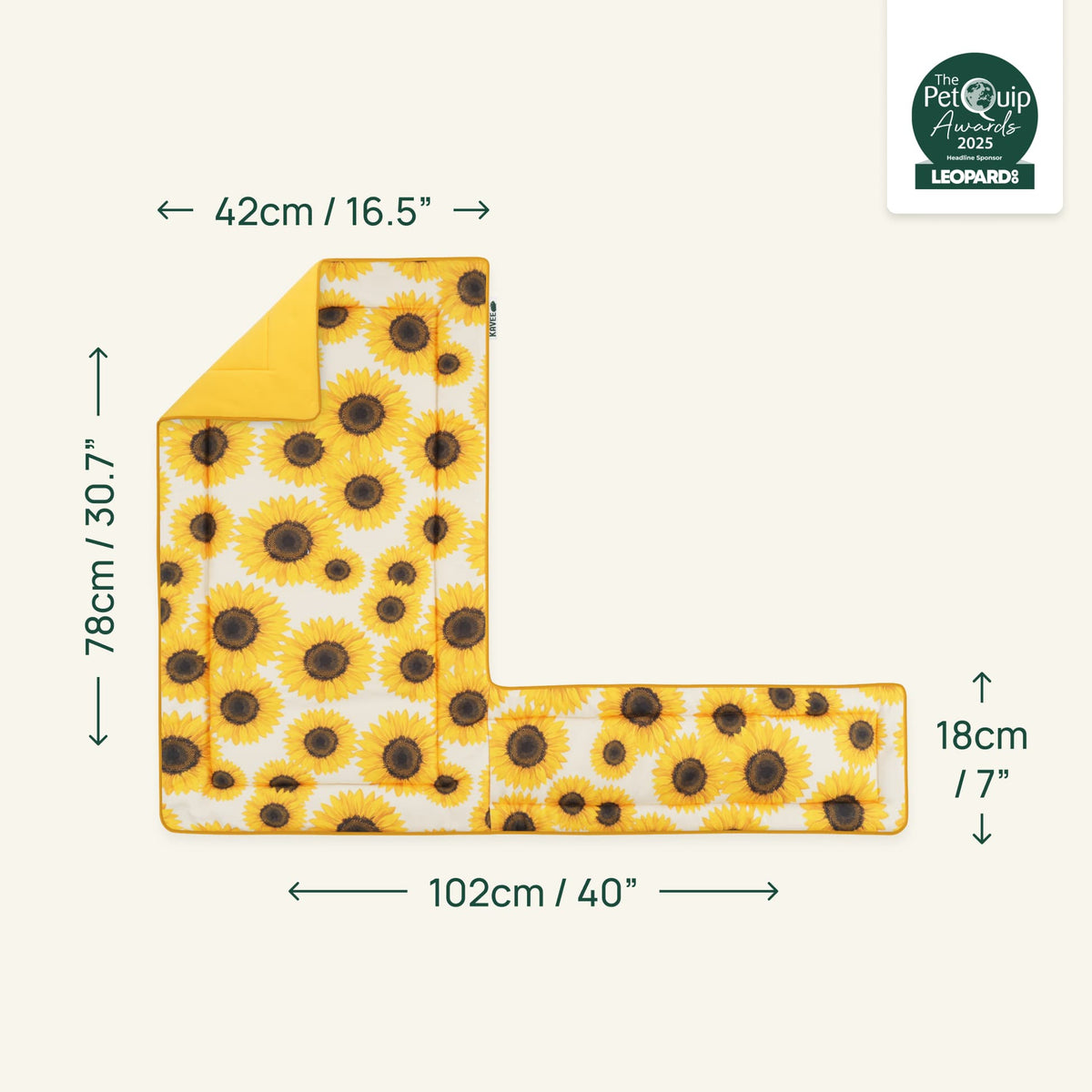 The Fleece Liner | Sunflower Collection Kavee Pets Ltd UK