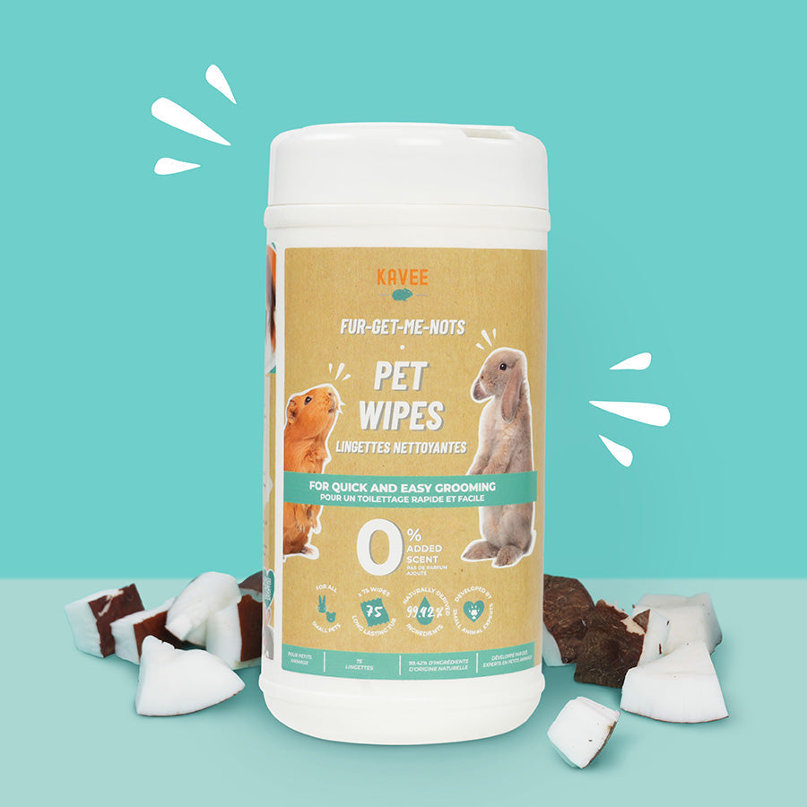 Wipes for Guinea Pigs and Rabbits Kavee Pets Ltd UK