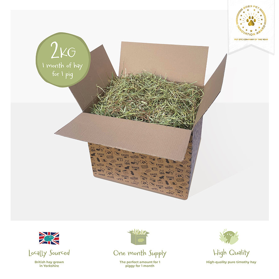 Timothy Hay for Guinea Pigs Kavee Pets Ltd UK