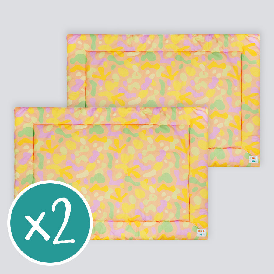 Set of 2 Plush Fleece Liners | Pigcasso Bundle Kavee Pets Ltd UK