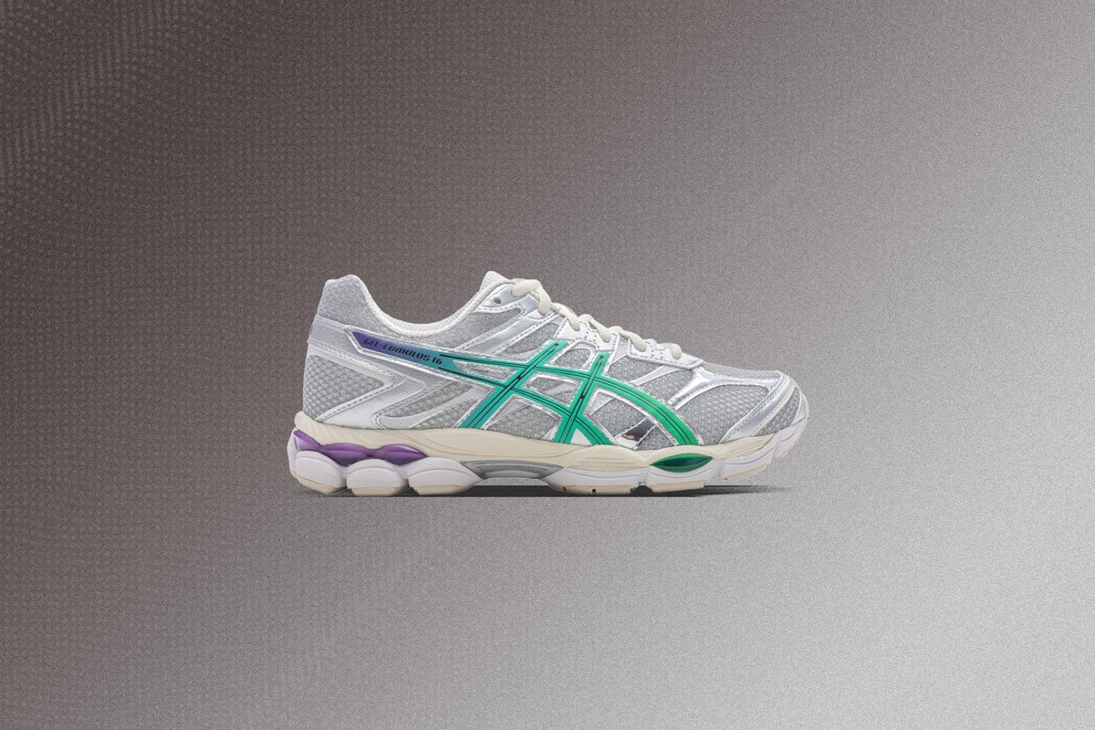 Gel-Cumulus 16 Tomo Summit Exclusive - Cream/Malachite Green Asics