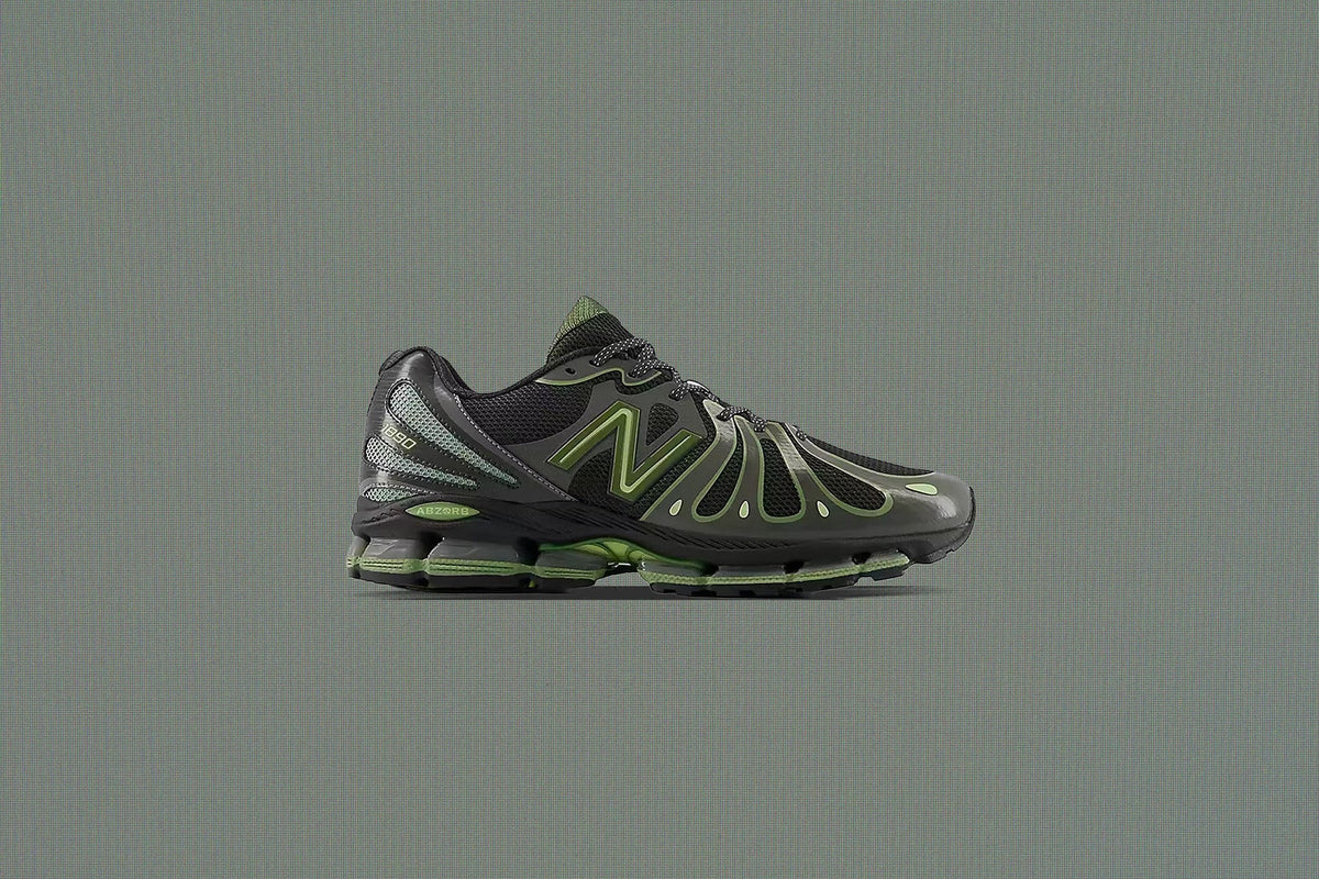 1890 - Faded Black/Utility Green New Balance