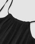 Women's Solid Color Backless Cami Dress TrendySpot