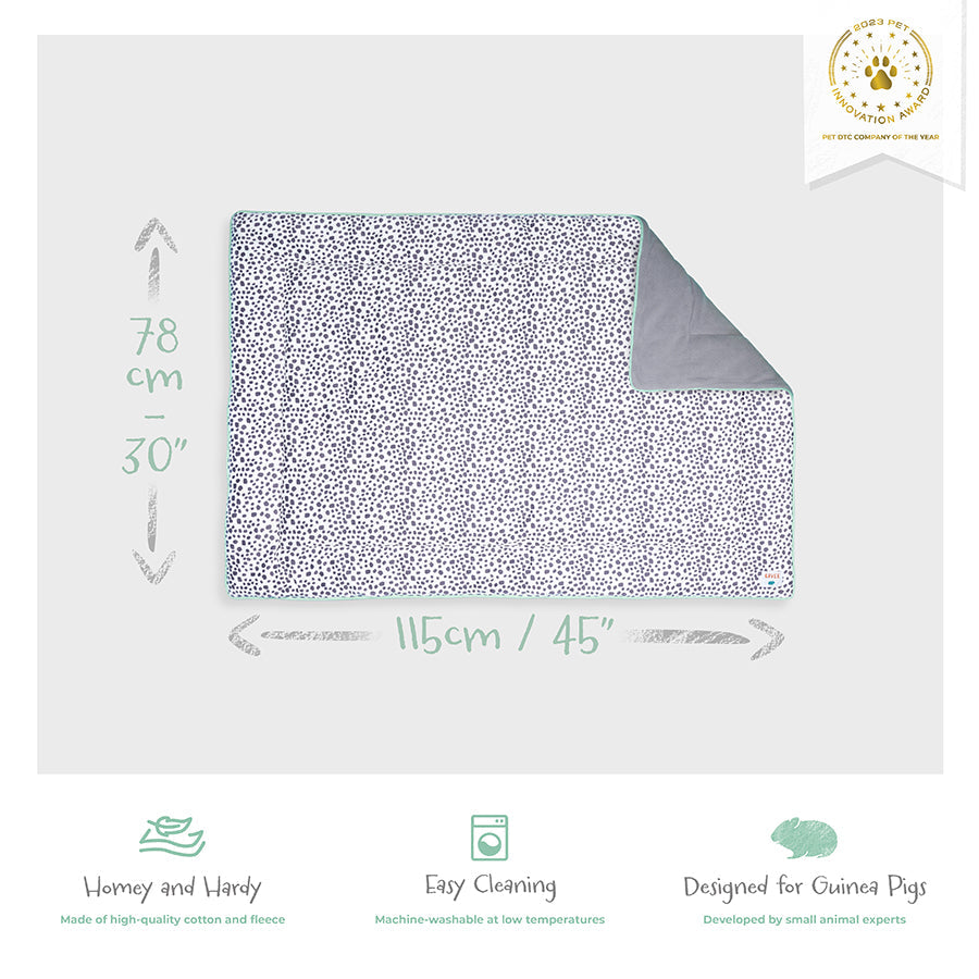 Plush Fleece Liners for Guinea Pigs | Dalmation Collection Kavee Pets Ltd UK