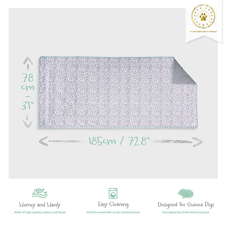 Plush Fleece Liners for Guinea Pigs | Dalmation Collection Kavee Pets Ltd UK