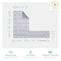 Plush Fleece Liners for Guinea Pigs | Dalmation Collection Kavee Pets Ltd UK
