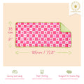 Set of 2 Fleece Liners Bundle | Strawberry Kavee Pets Ltd UK