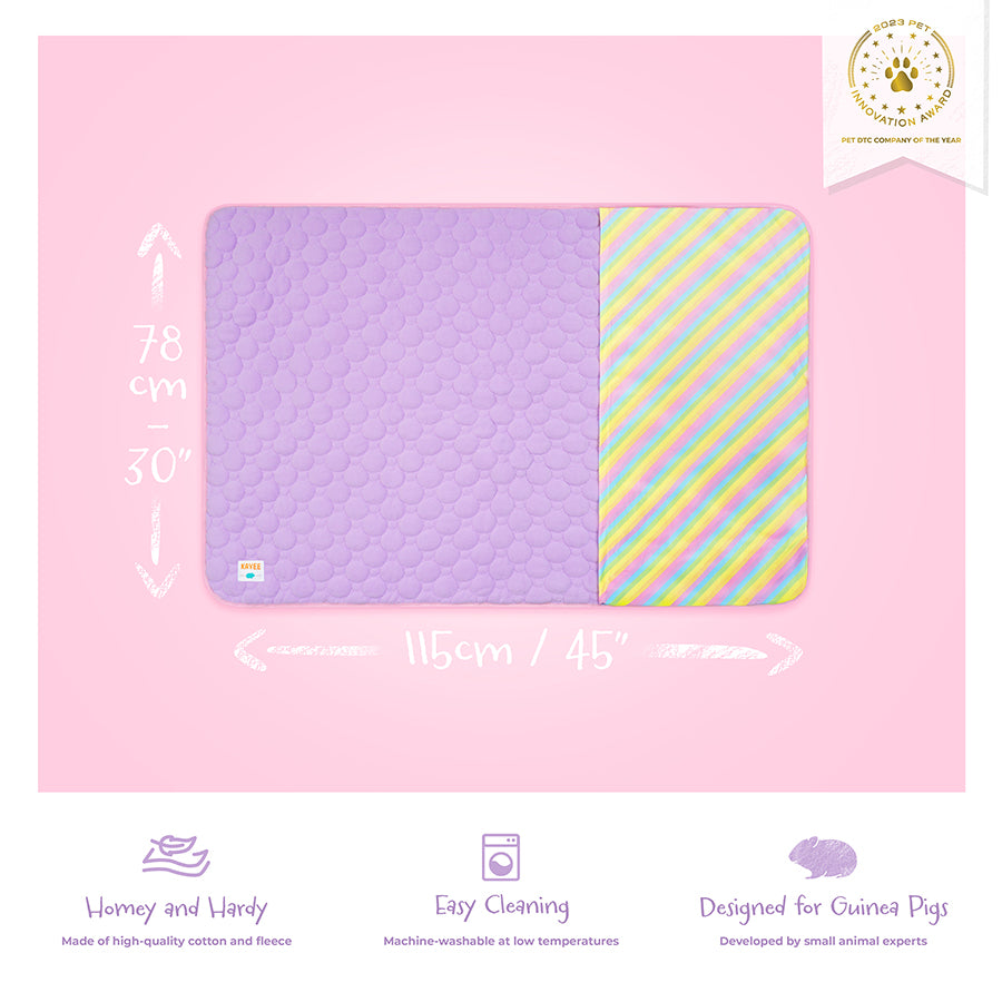 Pocket Fleece Liners for Guinea Pigs | Rainbow Collection Kavee Pets Ltd UK