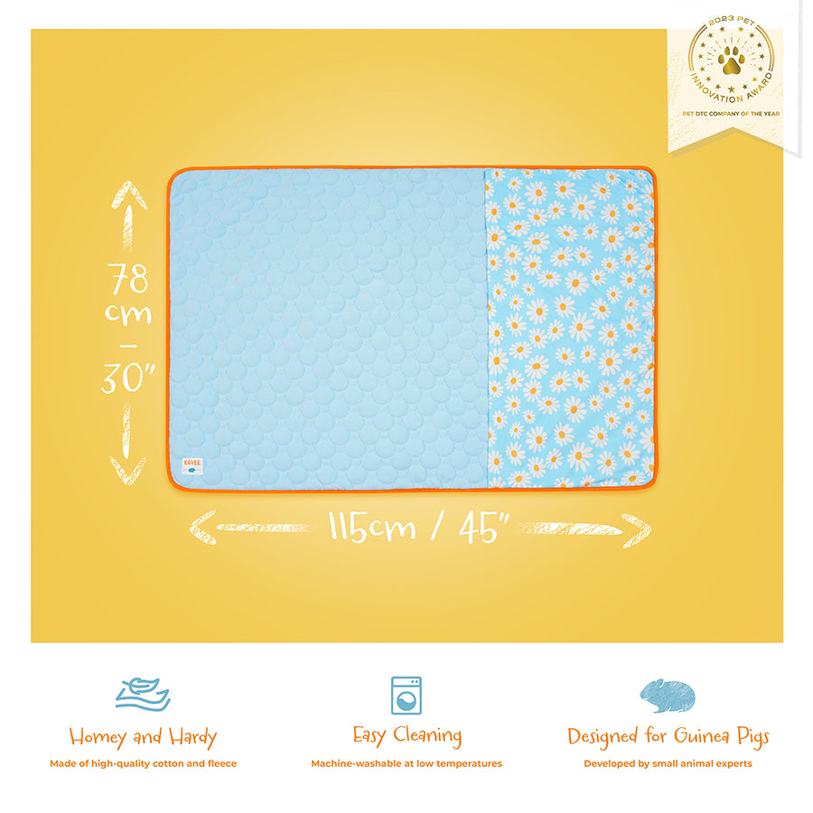 Pocket Fleece Liner for Guinea Pigs | Daisy Collection Kavee Pets Ltd UK