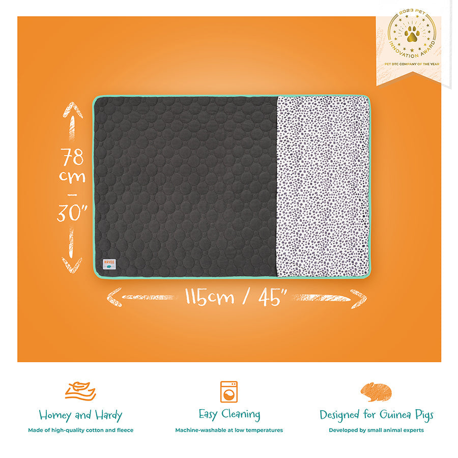Pocket Fleece Liner for Guinea Pigs | Dalmatian Collection Kavee Pets Ltd UK