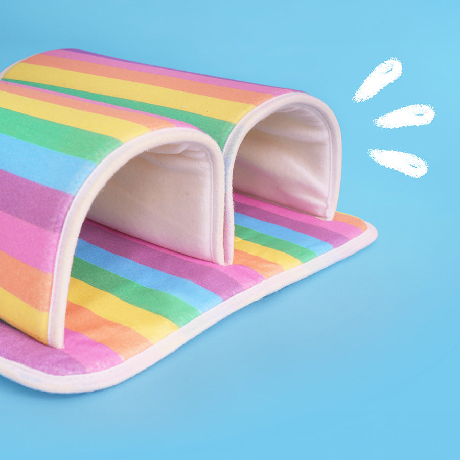 Guinea Pig Double Tunnel | Rainbow Kavee Pets Ltd UK