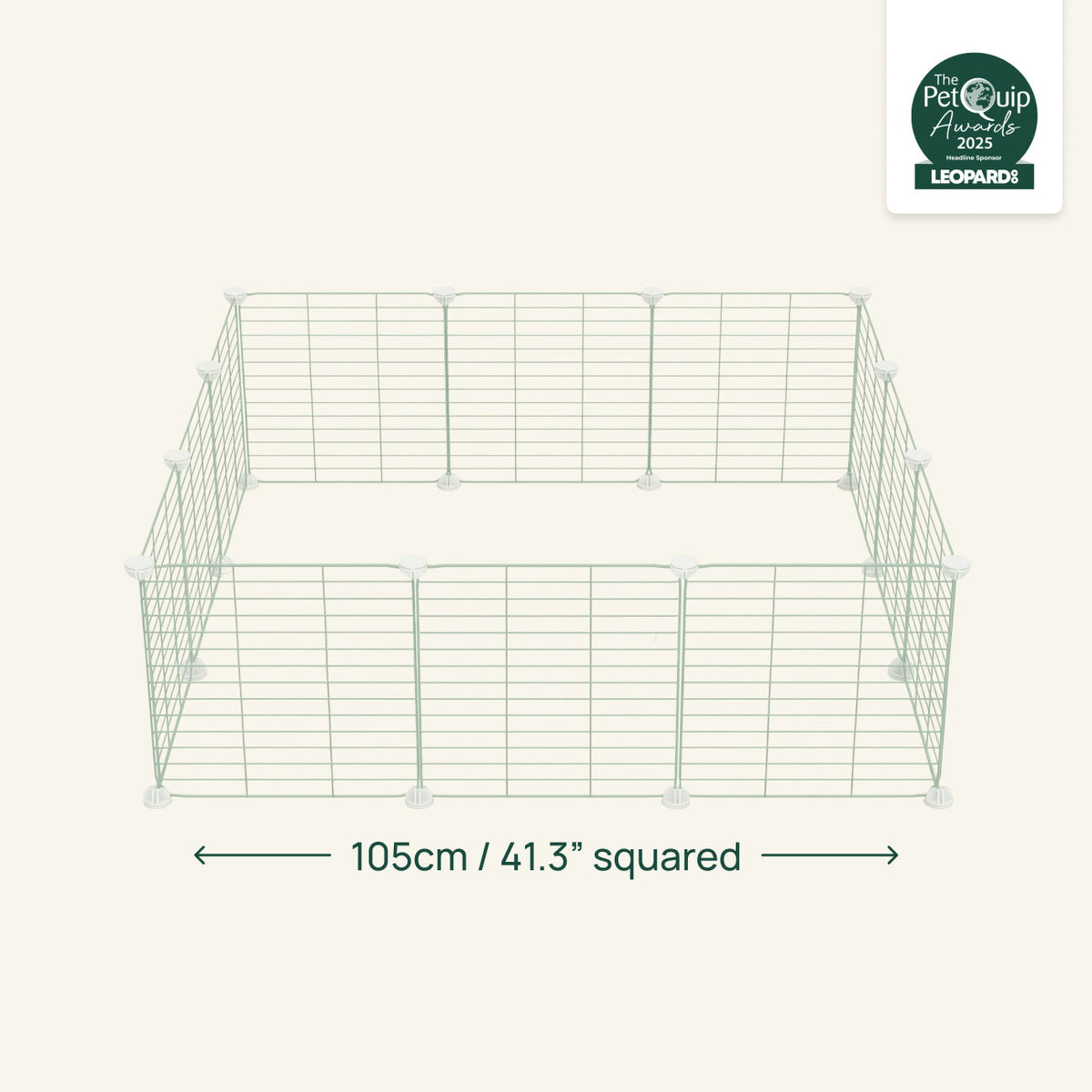Outdoor C&C Run for Guinea Pigs Kavee Pets Ltd UK