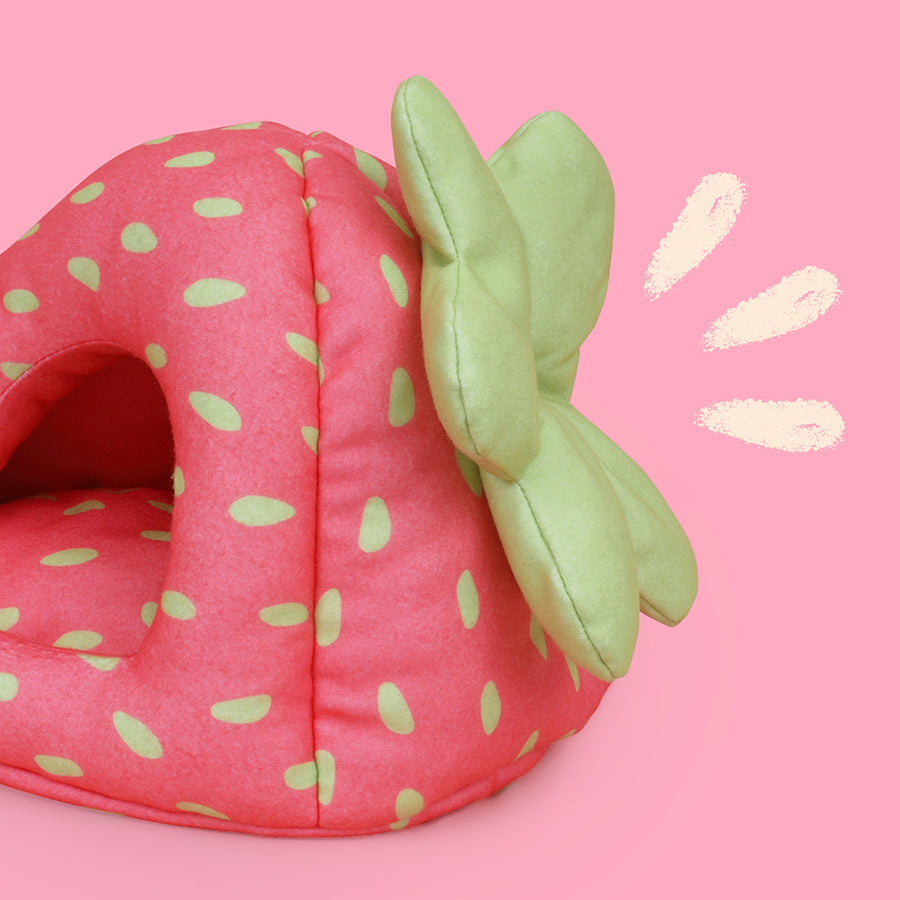Hide for Guinea Pigs | Strawberry Kavee-UK