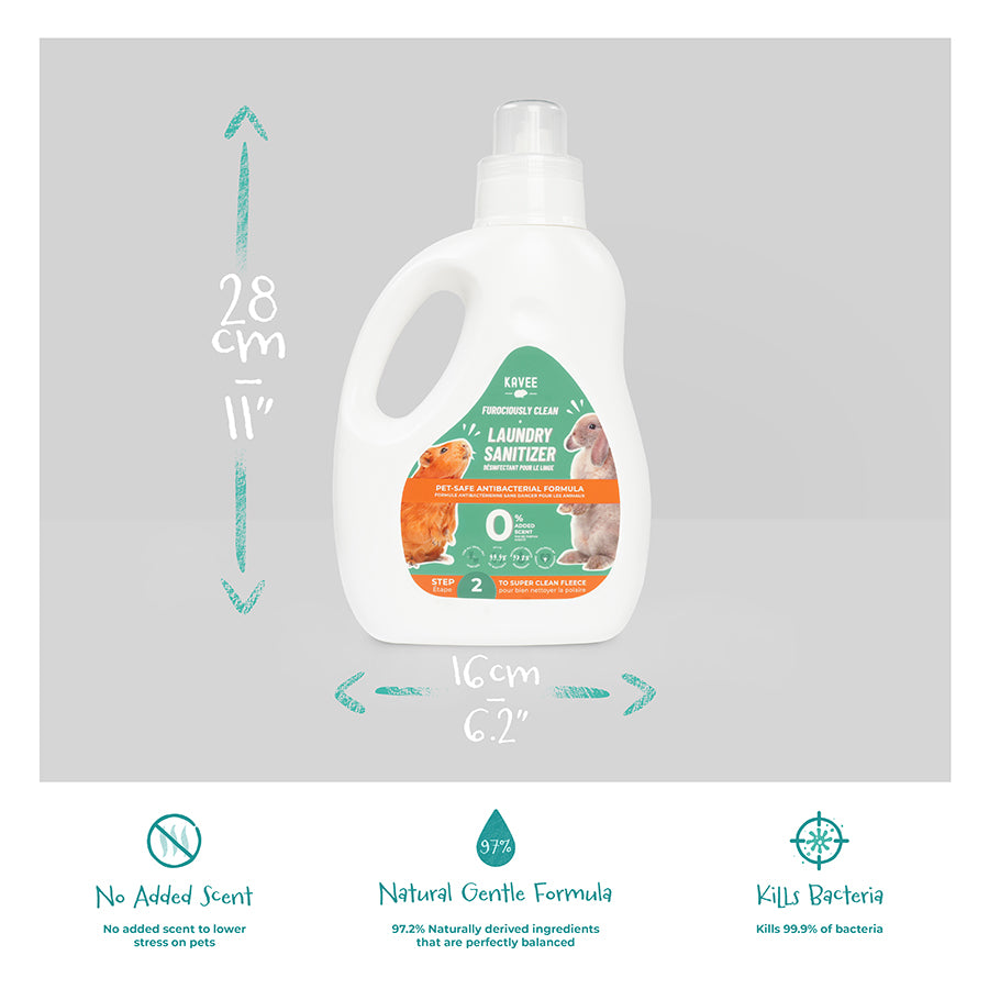 Pet Safe Laundry Sanitiser for Guinea Pig Accessories Kavee Pets Ltd UK