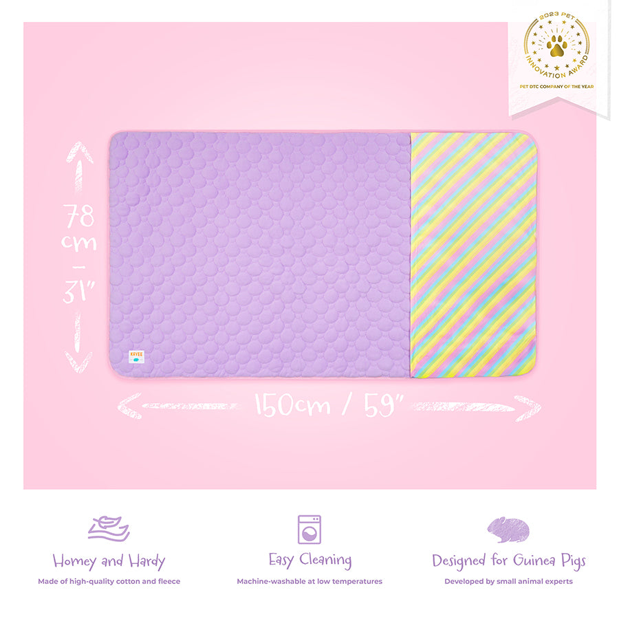 Pocket Fleece Liners for Guinea Pigs | Rainbow Collection Kavee Pets Ltd UK