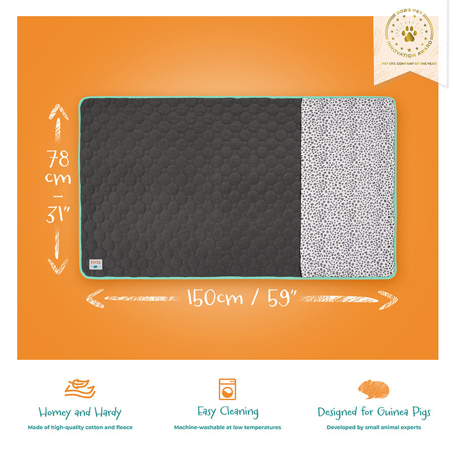 Pocket Fleece Liner for Guinea Pigs | Dalmatian Collection Kavee Pets Ltd UK