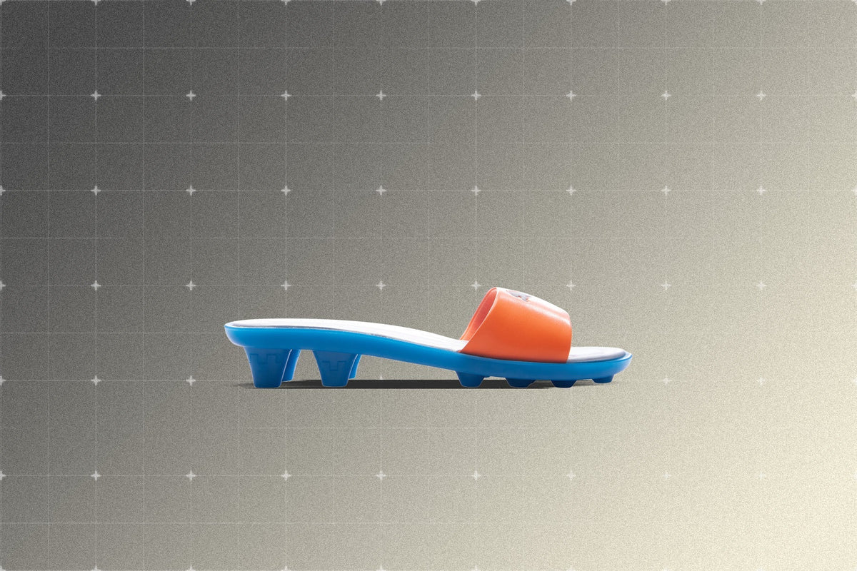Puma x Fenty Women's Slide Chic - Rickie Orange/Racing Blue Puma