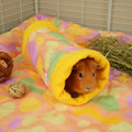 Guinea Pig Fleece Tunnel | Pigcasso Collection Kavee Pets Ltd UK