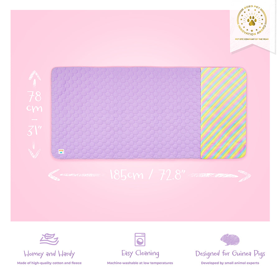 Pocket Fleece Liners for Guinea Pigs | Rainbow Collection Kavee Pets Ltd UK
