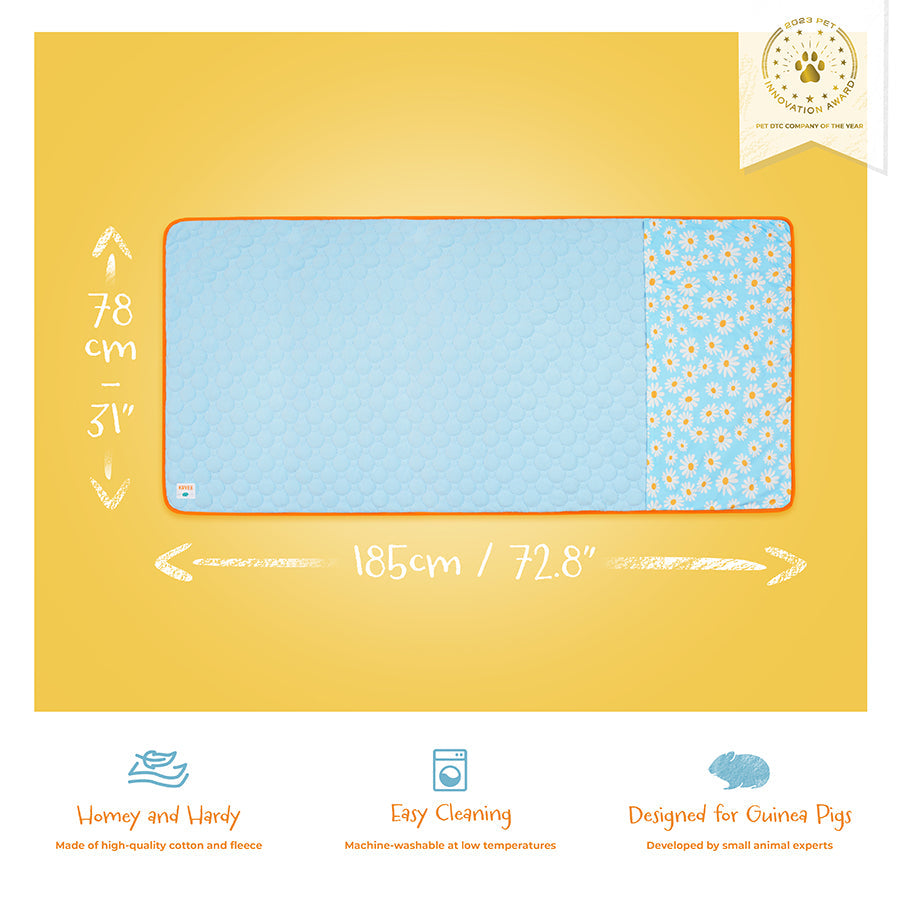 Pocket Fleece Liner for Guinea Pigs | Daisy Collection Kavee Pets Ltd UK