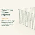 Outdoor C&C Run for Guinea Pigs Kavee Pets Ltd UK