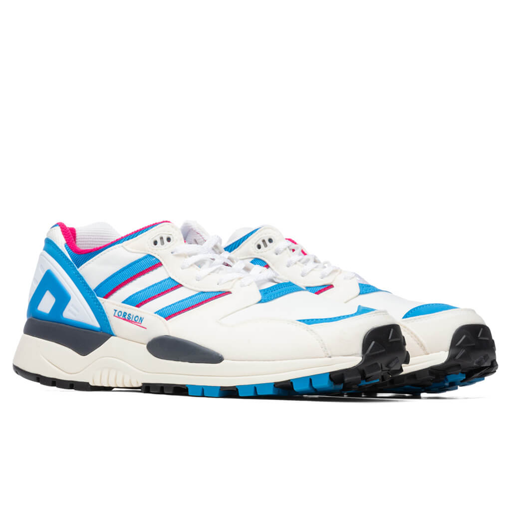 ZX 0000 - Crystal White/Bright Blue Adidas Originals