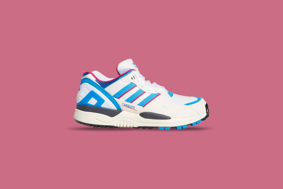 ZX 0000 - Crystal White/Bright Blue Adidas Originals