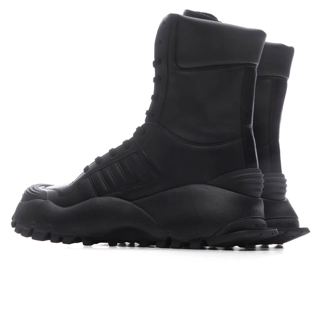 Adidas Originals x Willy Chavarria Forum Boot - Core Black/Core Black/Carbon Adidas Originals