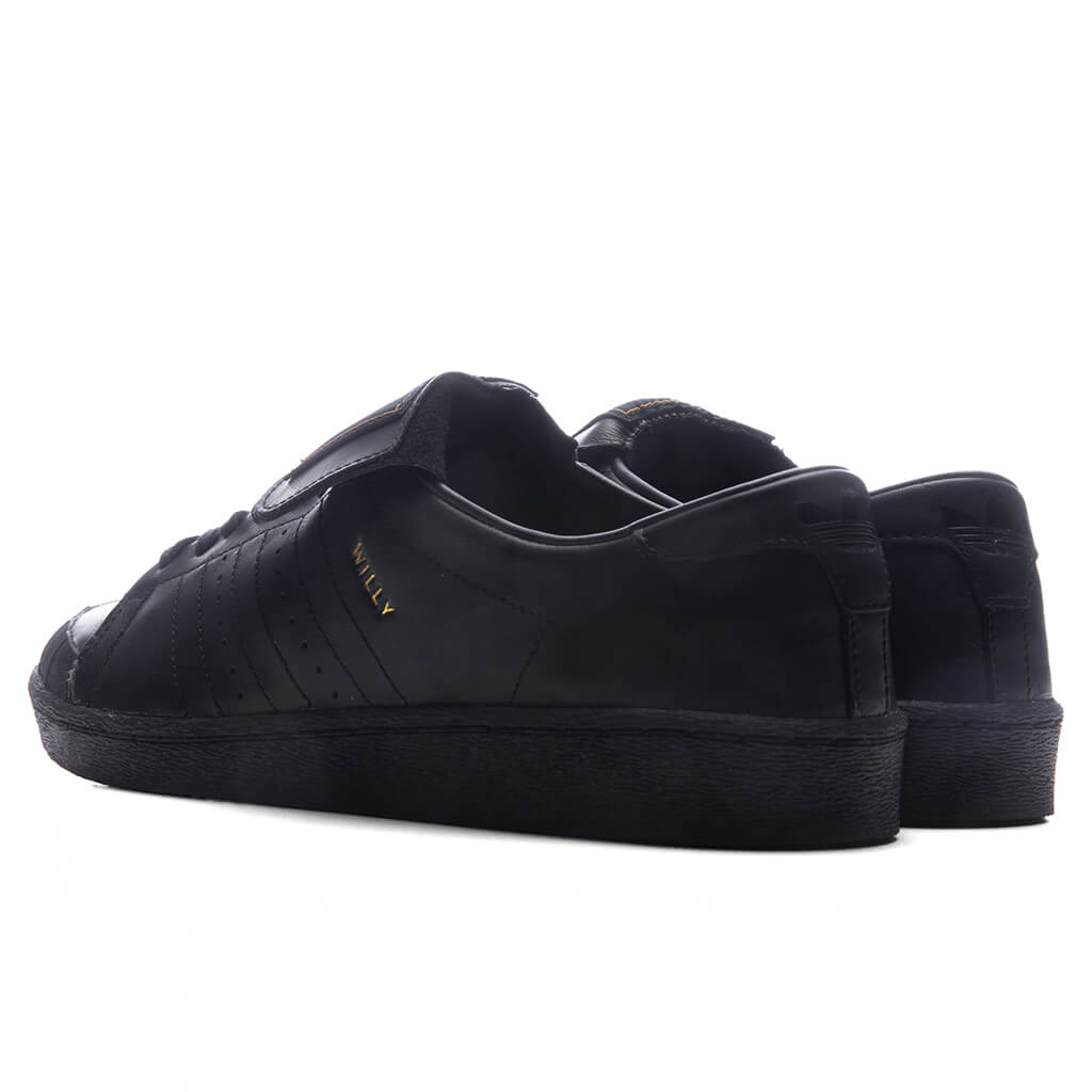 Adidas Originals x Willy Chavarria Jabbar Low - Core Black/Core Black/Gold Metallic Adidas Originals