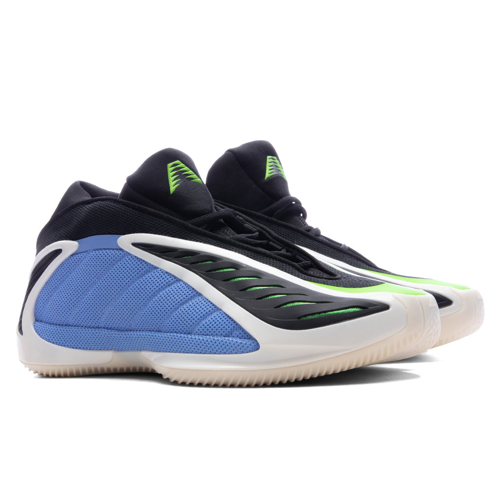 Anthony Edwards 2 - Blue Fusion/Zero Metallic/Lime Burst Adidas Originals