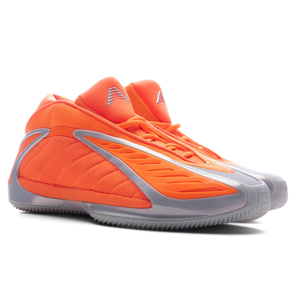 Anthony Edwards 2 - Lucid Orange/Silver Metallic/Grey One Adidas Originals