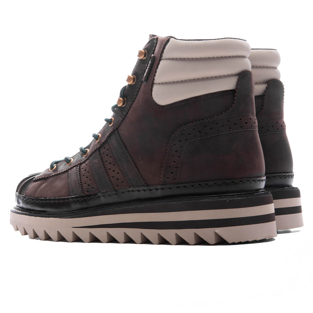 Adidas x CLOT Pro Model By Edison Chen - Dark Brown/Wonder Beige Adidas Originals