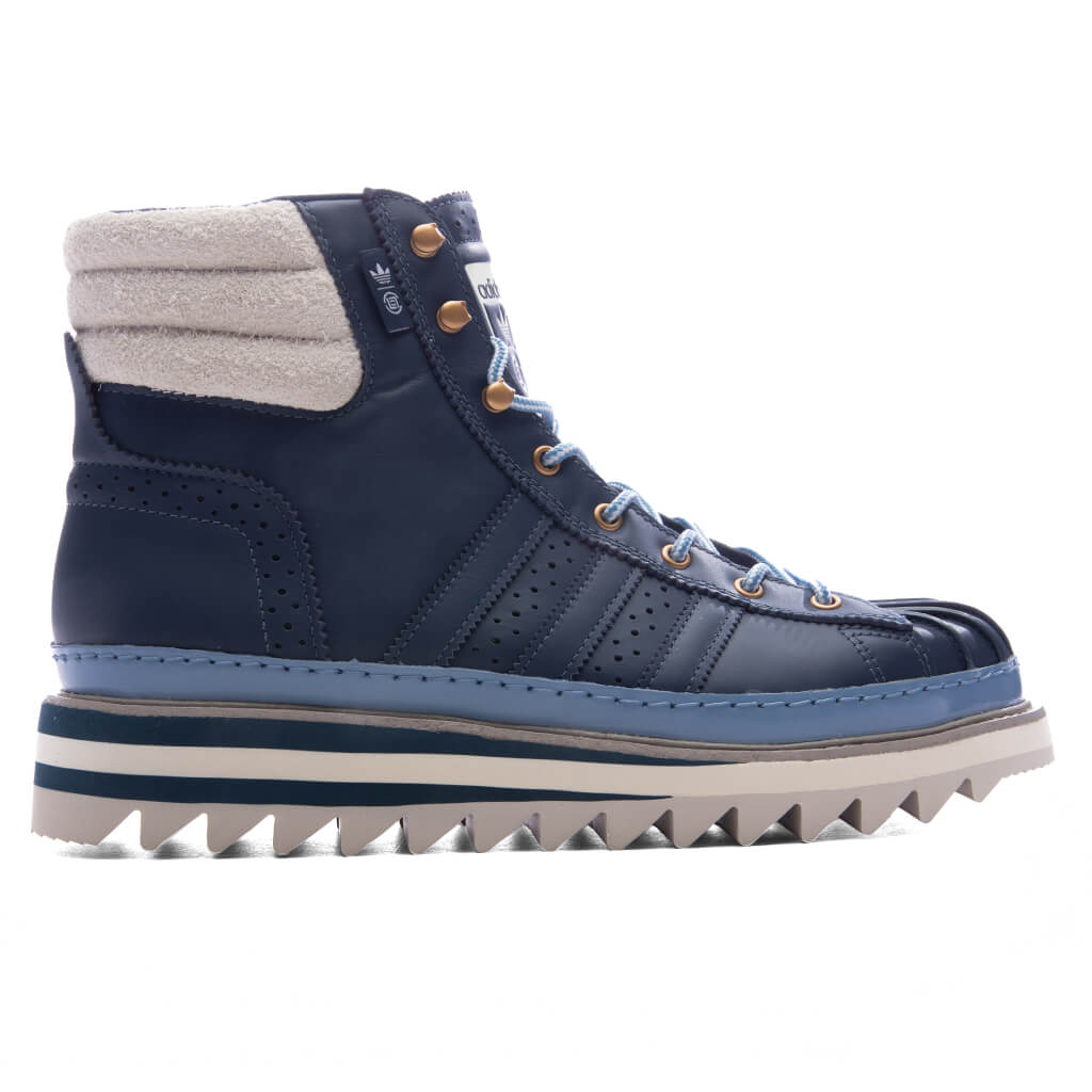 Adidas x CLOT Pro Model By Edison Chen - Mineral Blue/Cream White Adidas Originals