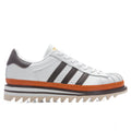 Adidas Originals x CLOT by Edison Chen Superstar 'Coffee' - Footwear White/Coffee/Unity Orange Adidas Originals