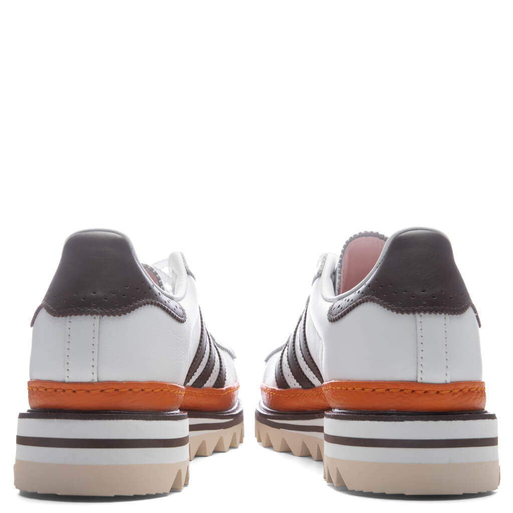Adidas Originals x CLOT by Edison Chen Superstar 'Coffee' - Footwear White/Coffee/Unity Orange Adidas Originals