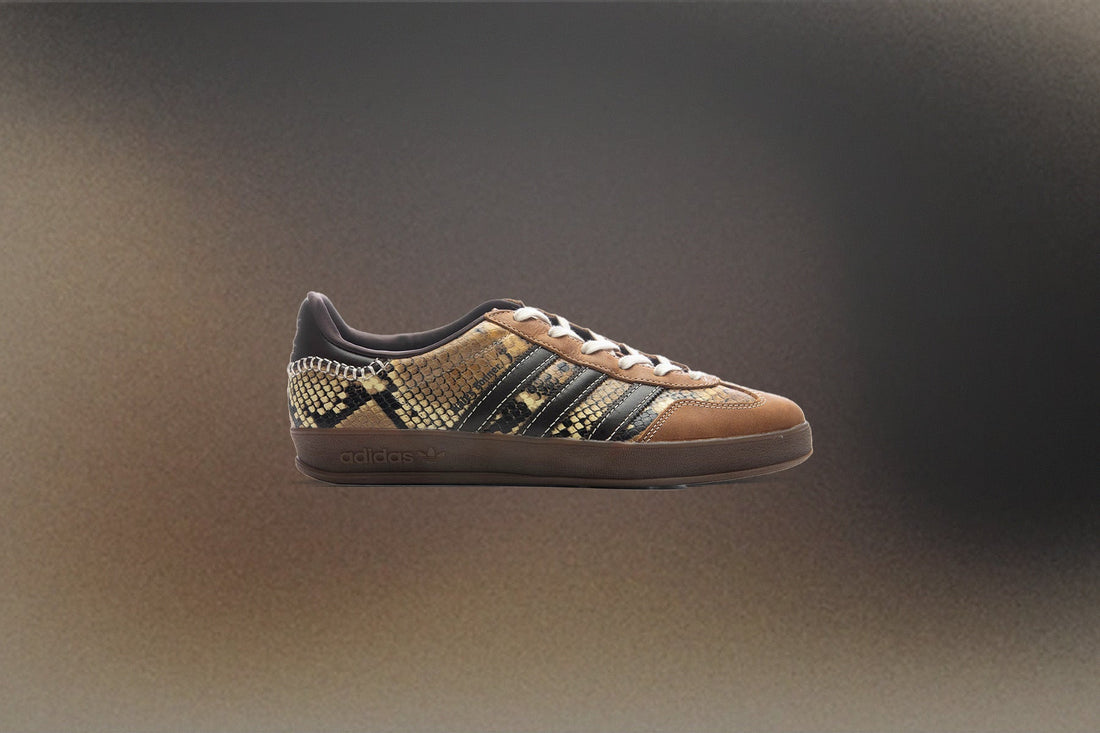Adidas Originals x Wales Bonner Gazelle Snake - Supplier Colour/Dark Brown/Wonder White Adidas Originals