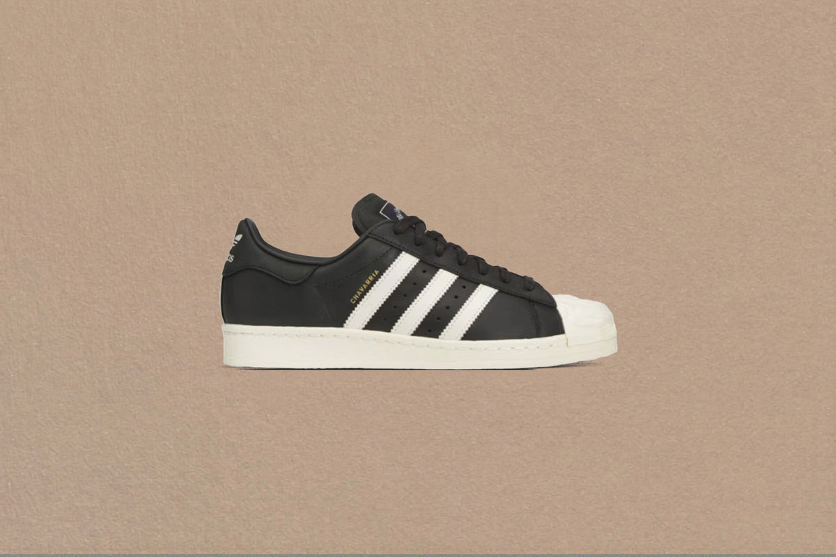 Adidas Originals x Willy Chavarria Superstar 'Rose' - Core Black/Cream White/Gold Metallic Adidas Originals