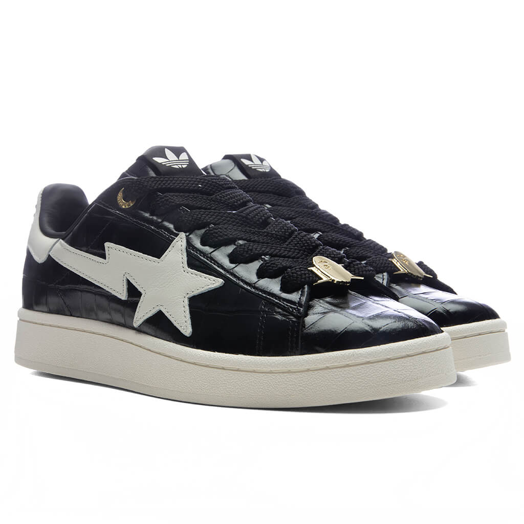 Adidas x BAPE Campus 00s - Core Black/Off White/ Gold Metallic Adidas Originals