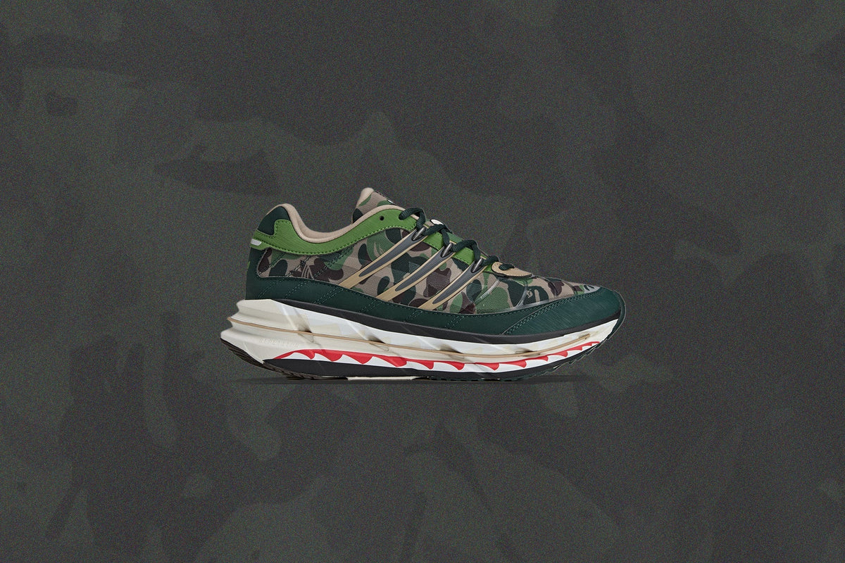 Adidas x BAPE Adistar Hrmy - Hemp/Iron Metallic/Off White Adidas Originals