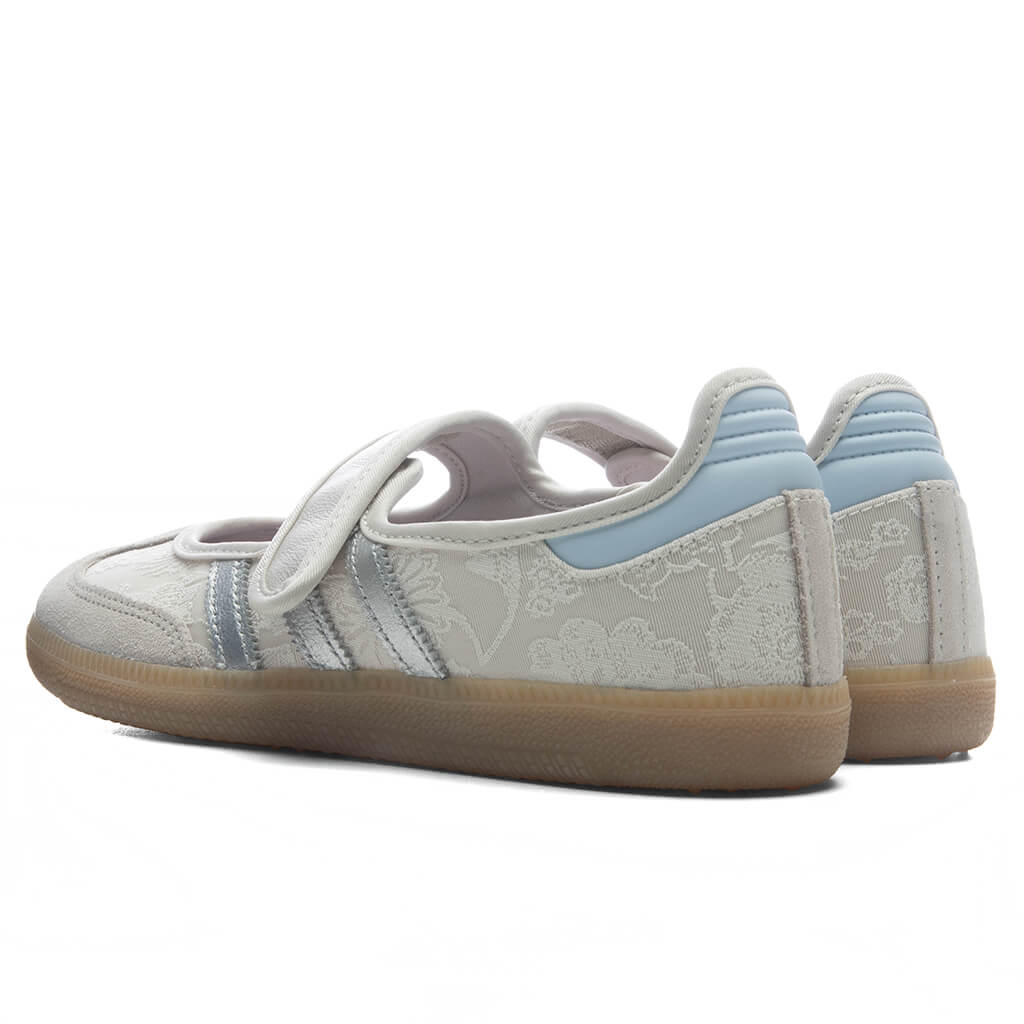 Adidas x Liberty London Women's Samba Jane - Chalk Pearl/Silver Metallic/Chalk White Adidas Originals