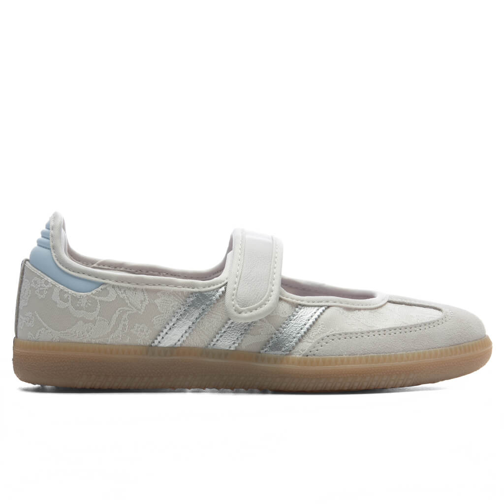 Adidas x Liberty London Women's Samba Jane - Chalk Pearl/Silver Metallic/Chalk White Adidas Originals