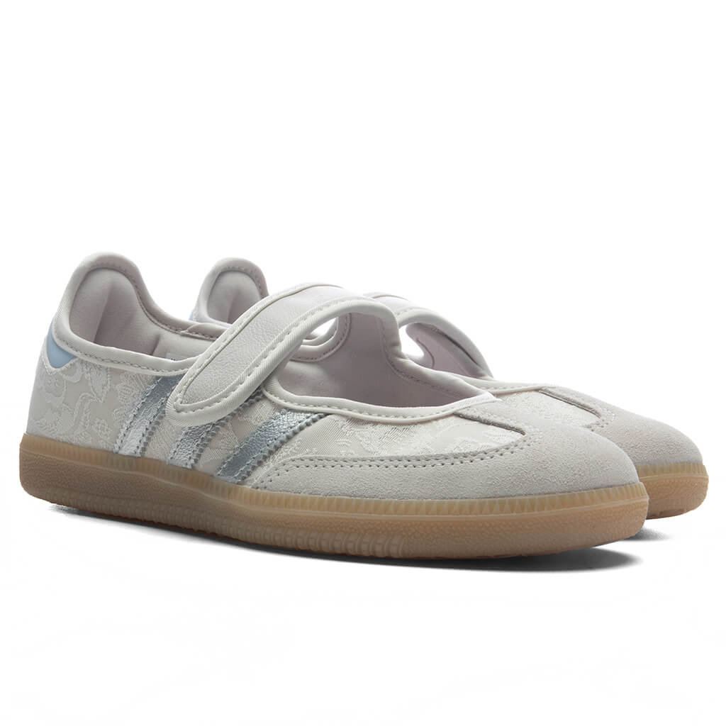 Adidas x Liberty London Women's Samba Jane - Chalk Pearl/Silver Metallic/Chalk White Adidas Originals