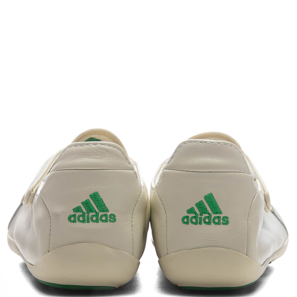 Adidas x Pharrell Williams Virginia Vario Flat Earther - Crew White/Green Adidas Originals