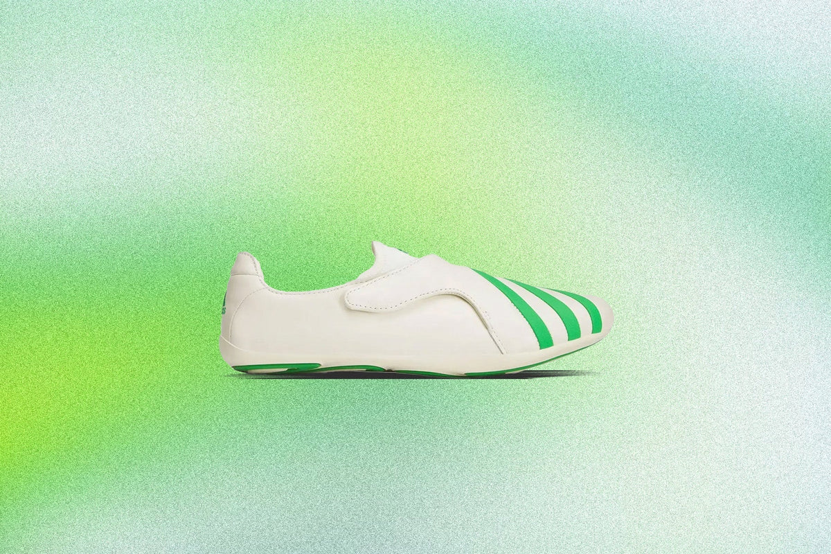 Adidas x Pharrell Williams Virginia Vario Flat Earther - Crew White/Green Adidas Originals