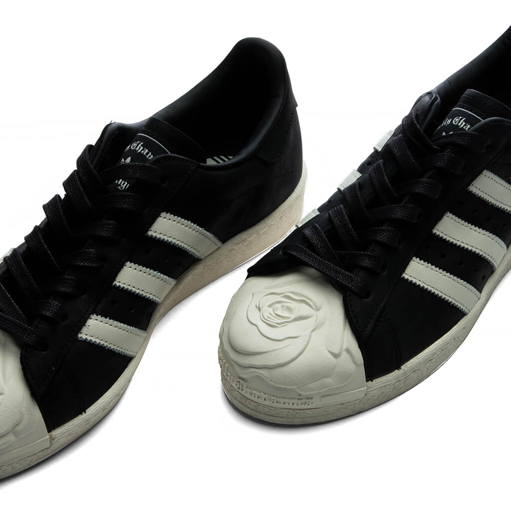 Adidas Originals x Willy Chavarria Superstar 'Rose' - Core Black/Cream White/Gold Metallic Adidas Originals
