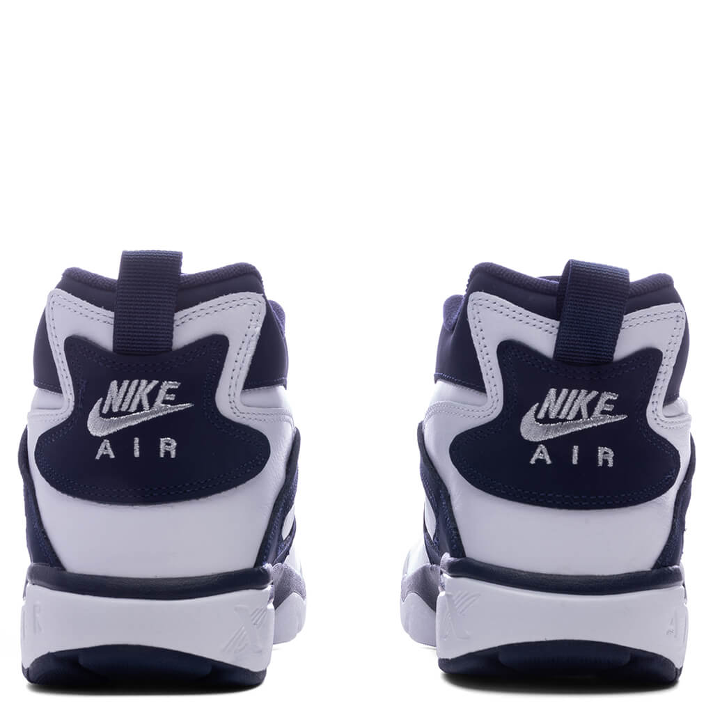 Air Diamond Turf 'Cowboys' - White/College Navy/Metallic Silver Nike