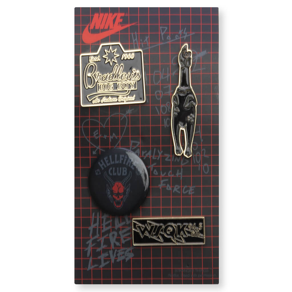Nike x Stranger Things Air Foamposite One 'Vecna' - Black/Bright Crimson/Off Noir Nike