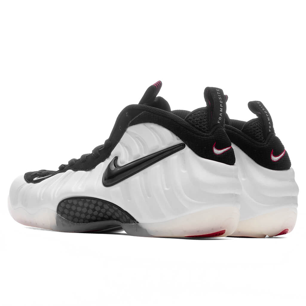Air Foamposite Pro 'Pearl' - Pearl White/White Black/True Red Nike