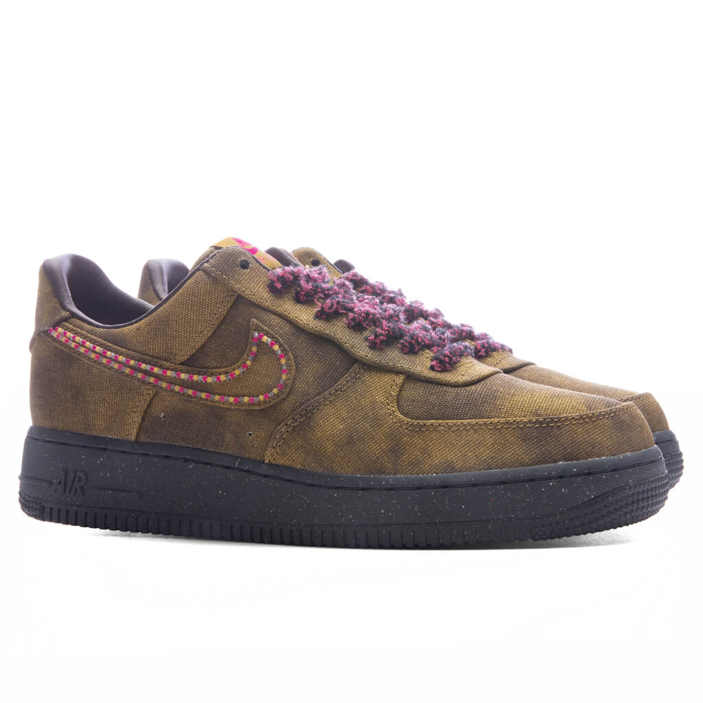 Air Force 1 - Baroque Brown/Desert Moss/Fierce Pink Nike