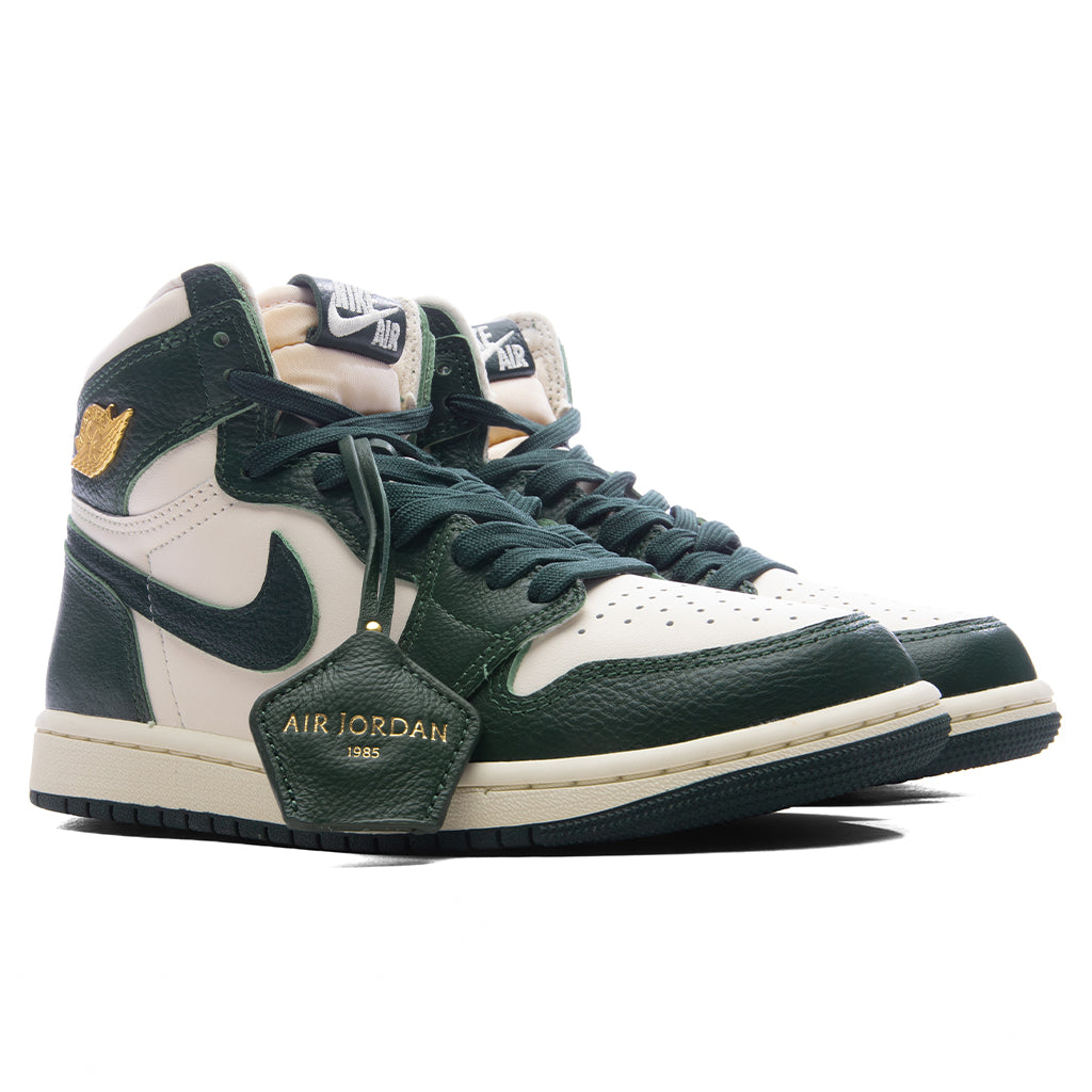 Women's Air Jordan 1 Retro High OG 'Fir' - Pale Ivory/Pro Green Fir/Coconut Milk Jordan